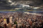New York Storm Stock Photo