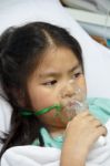 Sick Children Stock Photo