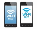 Wi Fi Is Free Stock Photo