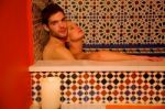 Couple In The Bathtub Stock Photo