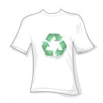 Recycle T Shirt Stock Photo