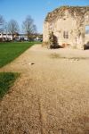 St Oswald's Priory Ruins In Gloucester Stock Photo