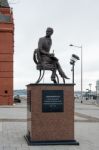 View Of The Statue Honouring Ivor Novello Stock Photo