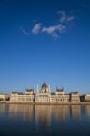 Hungarian Parliament Stock Photo