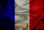 France Grunge Waving Flag Stock Photo