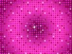 Pink Squares Background Means Twinkling Pattern And Party
 Stock Photo