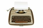 Old Typewriter Stock Photo