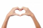 Love Concept, Heart Shape Stock Photo