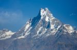 Snow Mountain Stock Photo