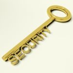 Security Key Stock Photo