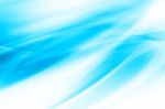 Blue Curved Abstract Background Stock Photo