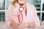 Macro Shot Of Medical Person Stock Photo