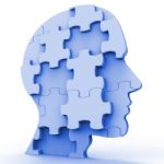 Jigsaw Head Represents Plans Person And Piece Stock Photo