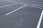 Empty Parking Spaces Stock Photo