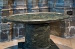 The Font In Canterbury Cathedral Stock Photo