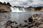 Maruia Waterfall Stock Photo