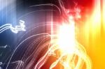 Abstract Futuristic Background Stock Photo