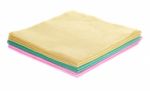 Microfibre Cloths Stock Photo