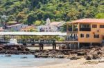 San Pedro Village In Taboga Island Panama Stock Photo