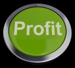 Profit Button Stock Photo