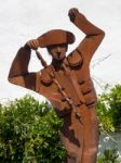 Ronda, Andalucia/spain - May 8 : Monument Of A Banderillero In F Stock Photo