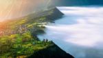 Cemoro Lawang Village At Mount In Bromo Tengger Semeru National Park, East Java, Indonesia Stock Photo