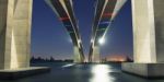 Gateway Bridge Motorway In Brisbane Stock Photo