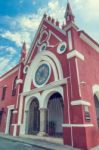 University Of Fine Arts And Sciences Of Bolívar In Old Town, Ca Stock Photo