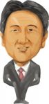 Shinzo Abe Prime Minister Japan Stock Photo