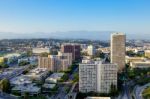 Los Angeles, California/usa - July 28 : Skyscrapers In The Finan Stock Photo