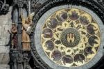 Astronomical Clock At The Old Town City Hall In Prague Stock Photo