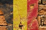 Grunge Flag Of Belgium Stock Photo