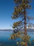 Landscape Of Lake Tahoe Stock Photo