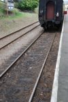 Antique Steam Train Stock Photo