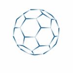 Stylish Soccer Ball Stock Photo