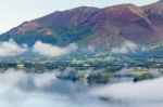 View From Surprise View Near Derwentwater Stock Photo