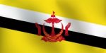 Flag Of Brunei -  Illustration Stock Photo