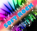 Soft Rock Shows Sound Track And Light Stock Photo