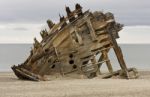 Ship Wreck Stock Photo