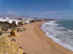 Albufeira, Southern Algarve/portugal - March 10 : View Of The Be Stock Photo