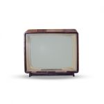 Old Television Stock Photo