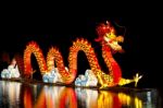 Chinese Dragon Lantern Stock Photo