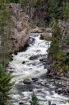 Gibbon Falls Stock Photo