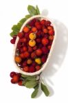 Strawberry Tree (arbutus Unedo) Fruit Stock Photo