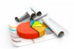 Business Chart And Graph Stock Photo