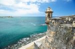 Fort In Puerto Rico Stock Photo