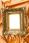 Gold Picture Frame Stock Photo