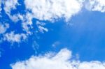 Beautiful Sky And Blue Sky With Summer Season Stock Photo