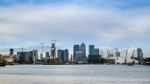 View Of Contemporary Buildings In Docklands Stock Photo