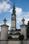 Partial View Jasna Gora Monastery In Czestochowa Poland Stock Photo